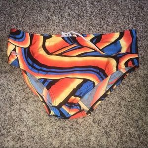 Speedo Swim - Men’sAbstract Vibrant Colored Swim Bikini, 38 Speedo Swim - Men’sAbstract Vibrant Colored Swim Bikini, 38